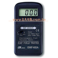 EMF-822A　電磁波測試器-高斯計
www.yalab.com.tw　YaLab儀器儀表網