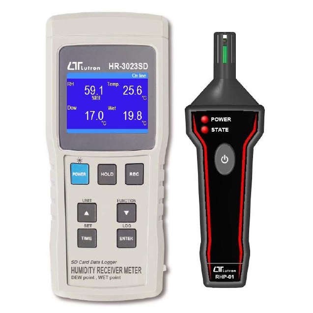 HR-3023SD　分離式溫濕度計
www.yalab.com.tw　YaLab儀器儀表網