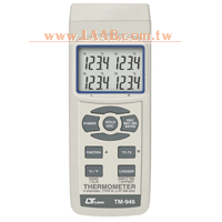 TM-946　記錄型四視窗顯示溫度計
www.yalab.com.tw　YaLab儀器儀表網